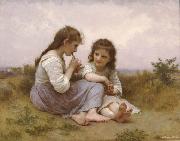 Adolphe William Bouguereau Childhood Idyll  (mk26) Sweden oil painting reproduction